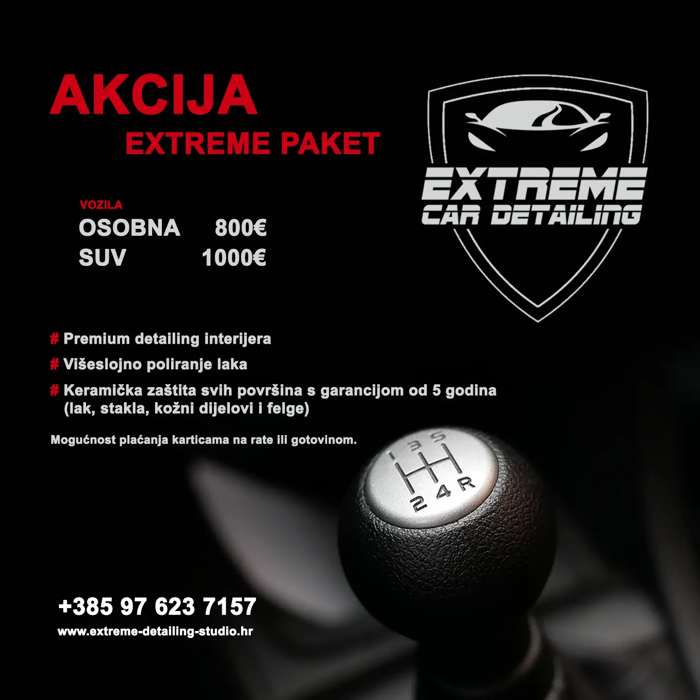 Akcija Vozila Poliranje Viseslojni Premaz